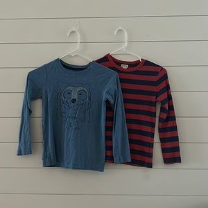 2 children Long sleeve shirts